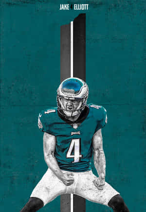 Jake Elliott Philadelphia Eagles Kicker Wallpaper