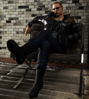 Jake Muller In Action From Resident Evil Wallpaper