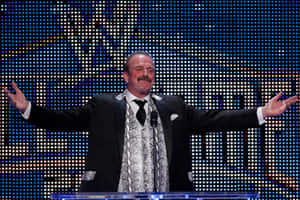 Jake Roberts At The 2014 Wwe Hall Of Fame Induction Ceremony Wallpaper