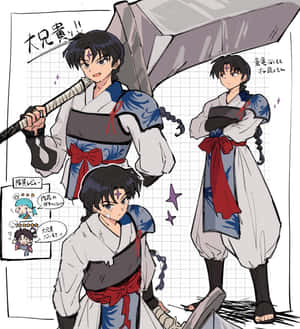 Jakotsu - The Enigmatic Warrior From Inuyasha Wallpaper