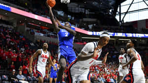 Jalen Duren Basketball Action Wallpaper