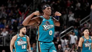 Jalen Duren Dominates On Court Wallpaper