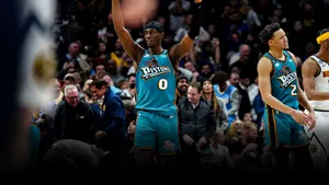 Jalen Duren Dominates The Court Wallpaper