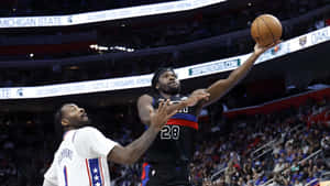 Jalen Duren Driving To Basket Wallpaper