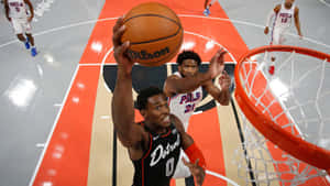 Jalen Duren Dunk Highlights Wallpaper