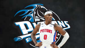 Jalen Duren Pistons Spotlight Wallpaper