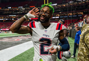 Jalen Mills Patriots Celebration Wallpaper