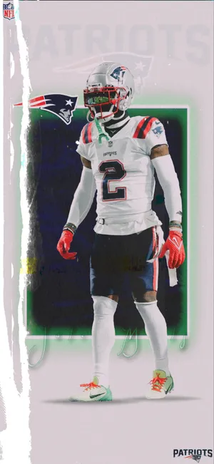 Jalen Mills Patriots Defensive Back Wallpaper
