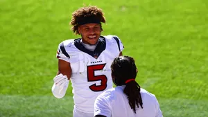 Jalen Pitre Texans Number5 Wallpaper