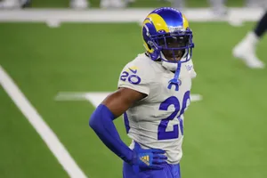 Jalen Ramsey Rams Against Dallas Cowboys Wallpaper