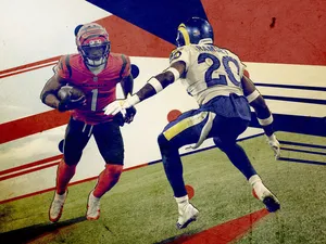 Jalen Ramsey Rams And Ja Marr Chase Bengals Wallpaper