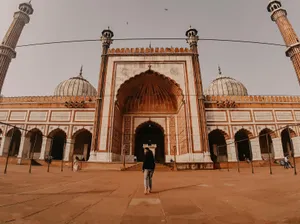 Jama_ Masjid_ Delhi_ Dawn Wallpaper