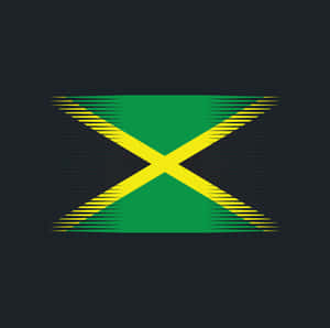 Jamaica Flag Graphic Wallpaper