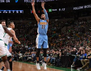 Jamal Murray 3-point Shot Wallpaper