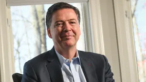James Comey Smiling Portrait Wallpaper