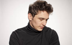 James Franco Turtleneck Photoshoot Wallpaper