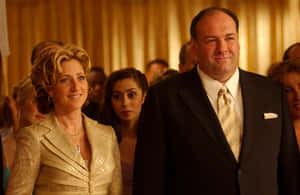 James Gandolfini, An Emmy Award-winning Actor Best Known For His Iconic Role As Tony Soprano. Wallpaper