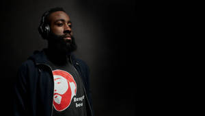 James Harden Headphones Wallpaper