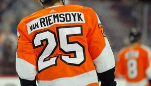 James Van Riemsdyk Orange Jersey 25 Wallpaper