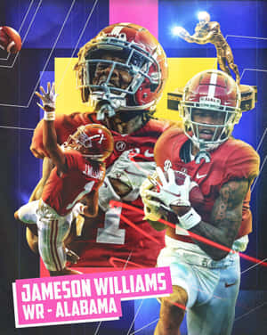 Jameson Williams W R Alabama Artwork Wallpaper