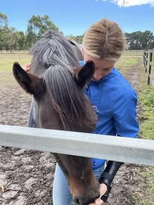 Jamie Kah Celebrating A Victorious Race Wallpaper