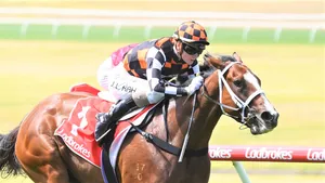 Jamie Kah, Champion Jockey In Action Wallpaper