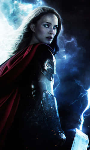 Jane Foster - The Elegant Female Superhero Wallpaper