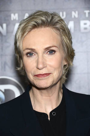 Jane Lynch Black Coat Wallpaper