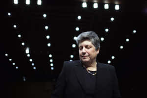 Janet Napolitano In Black Wallpaper