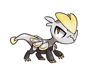 Jangmo-o On White Background Wallpaper