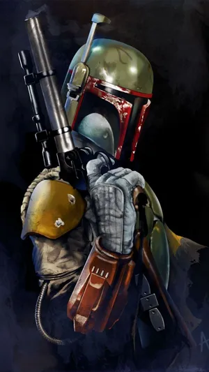 Jango Fett - The Legendary Bounty Hunter Wallpaper