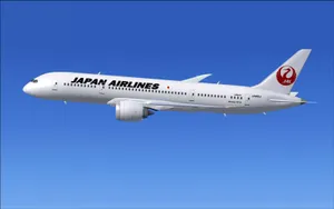 Japan Airlines Blue Clear Wallpaper