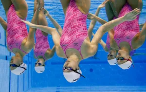 Japan Training Synchronized Swimming Wallpaper