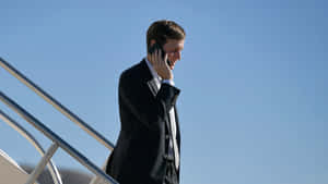 Jared Kushner Talking On Phone Wallpaper