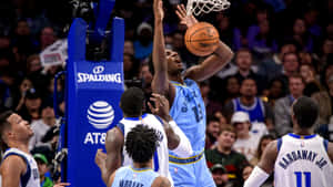 Jaren Jackson Jr. Against Dallas Mavericks Wallpaper