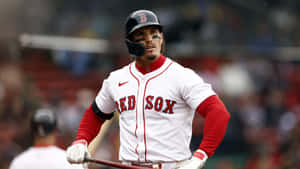 Jarren Duran At Bat Wallpaper