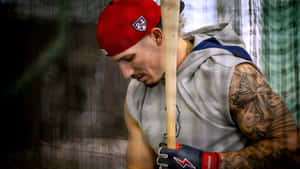 Jarren Duran Batting Practice Wallpaper