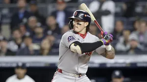 Jarren Duran Batting Stance Wallpaper