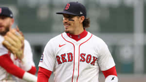 Jarren Duran Red Sox Player Wallpaper
