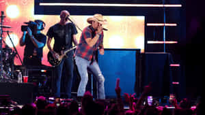 Jason Aldean Live Performance Wallpaper
