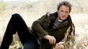 Jason Clarke Outdoor Casual Pose Wallpaper