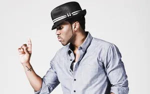 Jason Derulo Fedora Hat Wallpaper