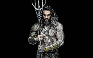 Jason Momoa Aquaman Solo Wallpaper