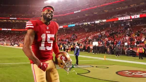 Jauan Jennings San Francisco49ers Victory Celebration Wallpaper