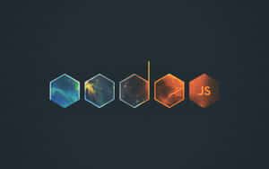 Java Script Cosmic Hexagons Wallpaper