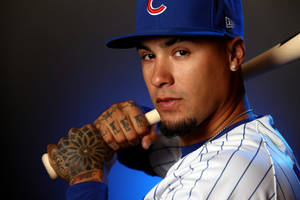 Javier Baez Handsome Face Wallpaper