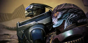 Javik, The Last Prothean Character From Mass Effect Wallpaper