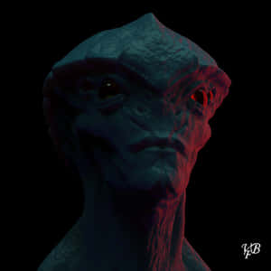 Javik, The Prothean Warrior In Mass Effect Wallpaper