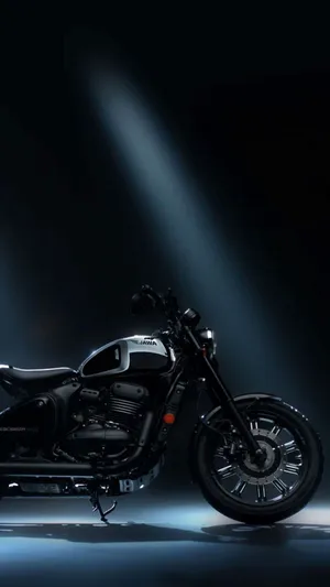 Jawa Motorcycle Spotlight Wallpaper