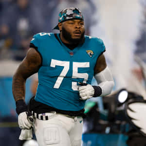 Jawaan Taylor In Action On The Field Wallpaper